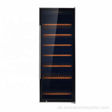 Sort panel kompressor stort vin køleskab